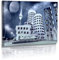 Premium - Poster - Fotos - Architekturfotografie - Bilder - Düsseldorf Skyline - Gehry Bauten - Posterdruck (30 cm x 20 cm)