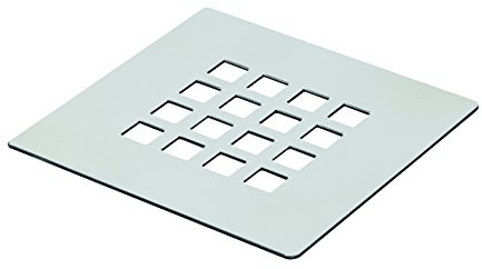 MX X2X 90mm Hi-Flow Waste and Chrome Grille to Suit Silhouette Shower Trays, 120/90 mm