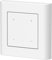 Lupus Electronics Lupusec V2 Doppel-Lichtschalter, Weiß, Tasten, 5 A, 230 V, 84 x 84 x 47,4 mm