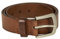 Ledergürtel Breite 4 cm Cognac Brown