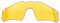 SOODASE Pour Oakley Radar EV Path Des lunettes de soleil Jaune Transparent Verres de remplacement