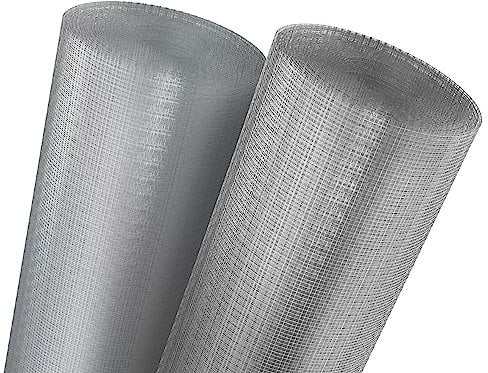 ONPIRA® Fliegennetz Meterware Edelstahl Schwarz 120 cm – Rostfrei & Katzensicher – Insektenschutz für Fenster & Türen – Reißfestes Edelstahlgitter in Silber oder Schwarz – Zuschneidbar & wetterfest