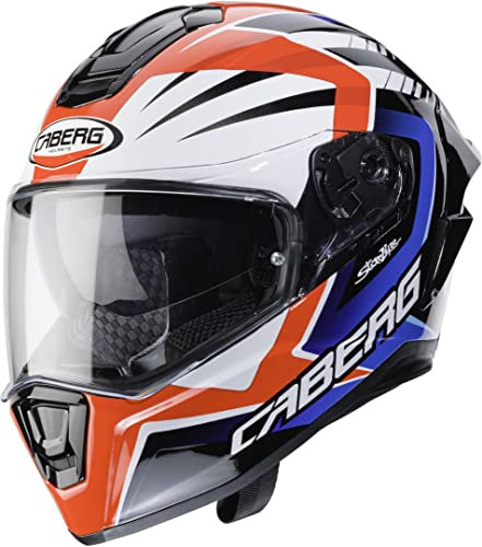 Caberg Drift Evo MR55 Helm (White/Red/Blue,XL (61/62))