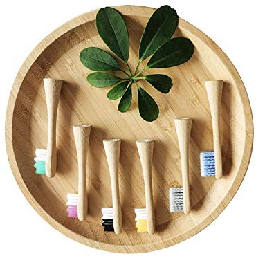 Bambus-Zahnbürstenköpfe für Fayet Bambuszahnbürste, 3 Stück