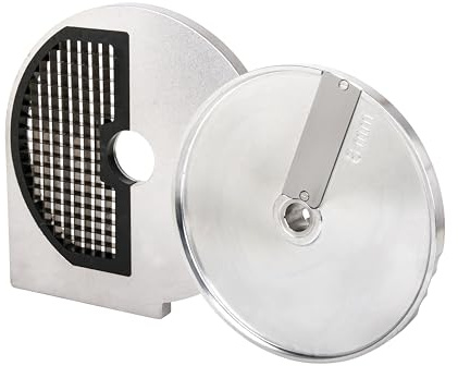 METRO Professional Würfelgatter 2er-Set GVCGGGS10, Aluminium/Edelstahl, Ø 20.5 cm, silber