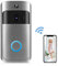 Elprico Drahtlose WiFi-Video-Türklingelkamera, 1080P-Weitwinkel-Türklingelkamera, Zwei-Wege-Audio, 2,4-G-Smart-WiFi-Video-Intercom-Türsprechanlage