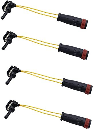 SHLPDFM 4x Warnkontakt Verschleißanzeiger Bremsbelagverschleiß Sensoren Verschleißwarnkabel vorne hinten für W169 W245 W203 W204 W211 W212 W220 2115401717 2205400617