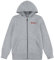 Levi's LVN BOXTAB Full Zip Hoodie, Felpe con Cappuccio Bambini e Ragazzi, Grigio (Grey/Heather), 10 Anni
