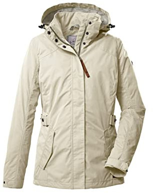 G.I.G.A. DX Damen Funktionsjacke/Outdoorjacke mit abzippbarer Kapuze GS 104 WMN JCKT, champagner, 38, 39417-000