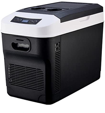 NIBHZ Portable Car Freezer Mini Refrigerator - Small Refrigerator for Car and Home with Display 12V/24V/220V Car Fridge Cooler Warmer,20L