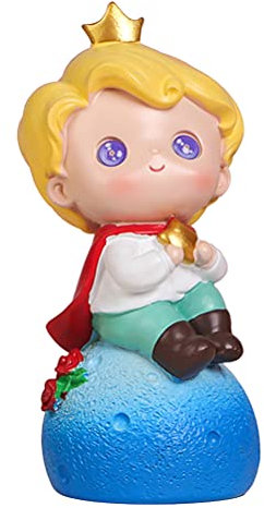 ifundom Prinzen Dekoration Und Prinzen-Statue Cartoon-Figuren Verzierung Geburtstag Priness Prinz Dessert Auto-Figur Ornament Party Skulptur Topper Kuchen Harz