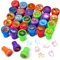 OSDUE 30 Stück Stempel Kinder, Kinder Briefmarken, Stempelset Tiere, Selbstfärbend für Kinder, Niedliche Spielzeugstempel aus Plastik für Weihnachten, Spiel, Spaß, Hobby und mehr