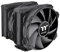 Thermaltake TOUGHAIR 710 Black Edition 250W TDP CPU Cooler, Intel LGA 1851/1700/1200, AMD AM5/AM4, Dual-Tower Dual Fan Design, Copper Base with 7 Heat Pipes, CL-P117-CA14BL-A