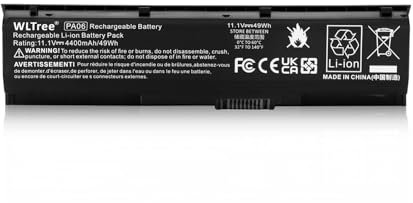 WLTree PA06 PA06062 Laptop Akku für HP Omen 17-w000 17-w200 w053dx w033dx w043dx w041nd w012ng w202nv w220nr w210nr w295nr w206ng Pavilion 17-ab000 17t-ab200 17t-ab200 ab250sa ab240nd ab300 Battery