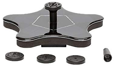 ONDIAN Pompa per Fontana Solare Pompa Fontana ad Acqua Solare Galleggiante Portatile in Piedi per Piscina per Stagno all'aperto per Giardino