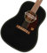 Gretsch Deltoluxe Dreadnought JD TSPG Black Top E-Gitarre