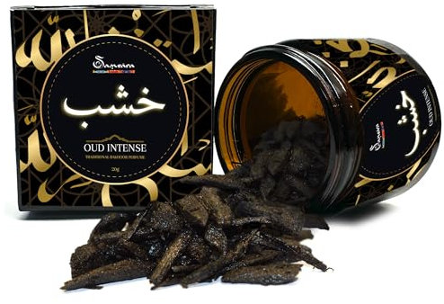 SAMSARA Bakhoor [20 g] ULTRA DURATA - Arabischer Duft für Damen und Herren | OUD-Holz für Haare, Körper und Kleidung | Made in Dubai (Faris Oud)