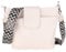 MIRROSI® Umhängetasche Damen, Echtleder, Made in Italy, BOHO Style30x24,50x9cm (BXHXT) viel Stauraum, Handtasche, Brusttasche, Crossbody Bag (1 Tasche & 2 Gurte) (Beige (BOHO Schwarz))