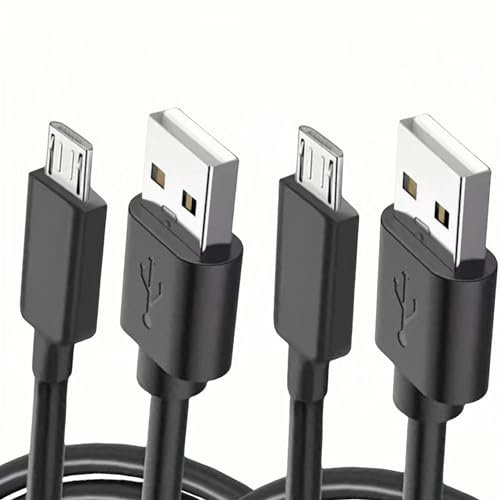 10Ft Micro USB Cable (2Pack) compatible with for Charging Fire HD6 7 810 Kids Edition and Charging Fire HD67810 Tablet,HDX 6 7 8.9,Kindle Fire HD, Kindle E-Reader,Oasis,Paperwhite,Voyage,And more.