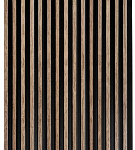 PROVISTON | Akustik 3D Wandpaneele | Set | 12 x 120 x 2700 mm pro Paneel | Eiche Grau | Modern | Hochwertig | Robust | Langlebig | 15 Stück