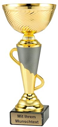 Pokale 6er Serie ET.447 Gold/Silber 28 cm
