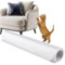 Kratzschutz Sofa Katze, Vexillic Katzen Kratzschutz Selbstklebend,500 cm x 40 cm Transparent Anti Kratz Folie für Katzen Geeignet für Möbel Couch Tür Wand Kratzabwehr