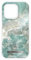 IDEAL OF SWEDEN Bedruckte Handyhülle, niedliches buntes Muster, schützende Abdeckung aus Hartplastik mit Mikrofaserfutter für das iPhone. Kompatibel mit iPhone 16 Pro (Azura Marble)