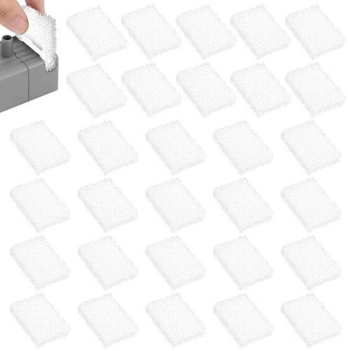 30pcs Pet Fountain Filters, Cat Drinking Water Filter Replacement Foam Filters Compatible with PETKIT Eversweet 3 Pro Eversweet Solo 2 EversweetSolo SE Wireless Pump Pet Water Fountain