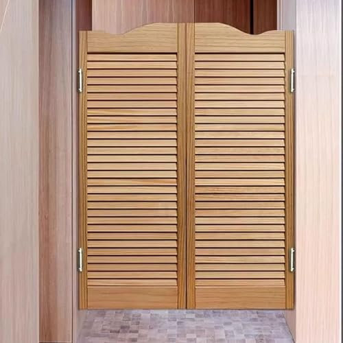 Puertas Batientes De Tabique De Mostrador Hecho De Madera Maciza con Bisagra Metálica para Salón Cocina Bar Trastero De Restaurante Puertas Batientes(100 * 90CM)