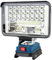 AUTOJARE Akku Lampe Kompatibel mit Bosch 18V 60W Kabellose Led Arbeitsleuchte 5200LM Tragbares Scheinwerfer 2 Helligkeitseinstellungen Baustellen Lampe mit 2 USB-Aufladung (5 Zoll, kein Akku)