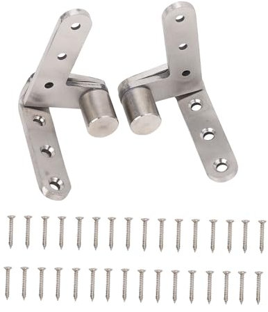 Bisagras de Pivote de la Puerta Bisagras de Acero Inoxidable Accesorios Accesorios de Pivote de 270 Grados Bisagra de Inserción de Inserción a la Derecha Izquierda Carga Máxima