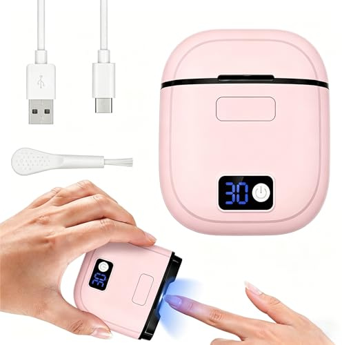 Upgraded 3 in 1 Electric Nail Clippers for Seniors & Adults 2026 Improved Rechargeable Toenail Fingernail Clippers 3 Speeds Automatic with LED Light Display Safety for Adults Seniors Baby Kids Pink