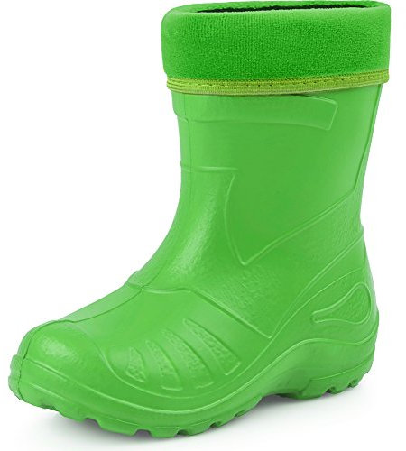 Ladeheid Stivali Bambino e Bambina in Eva KL050 (Verde, 34 EU)