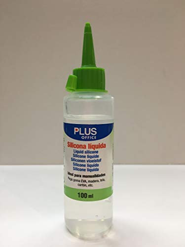 Pegamento marca Plus Office modelo SILICONA LIQUIDA PLUS 100ML