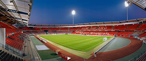 Nürnberg Stadion Panorama - Poster 240 x 100 cm - hochwertiger FineArtPrint