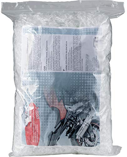 Hashiru Auspuff Fiberglas-Dämmwolle 500g – Hochtemperatur bis 880°C violett