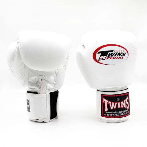 Twins Special Guantes de Boxeo BGVL3 - Cuero - para MMA, Kickboxing, Muay-Thai - Sparring y Entrenamiento