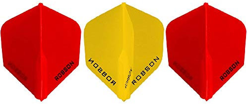 Robson Plus Dart Standard Flight zum Aufstecken sehr Robust Lange haltbar (Spanien) Sporting_Goods, 1