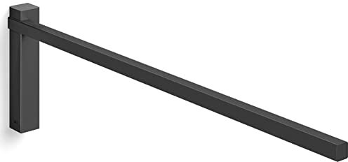 ZACK Carvo 40511 Hand Towel Rail Stainless Steel 44 cm Black