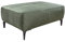 Riess Ambiente Eleganter Hocker MARRAKESCH 114cm flaschengrün Samt mit Ziersteppung Polsterhocker Ottomane Sitzhocker Wohnzimmerhocker