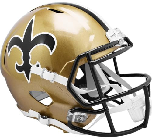 Riddell Speed Replica Helm - New Orleans Saints 1976-1999