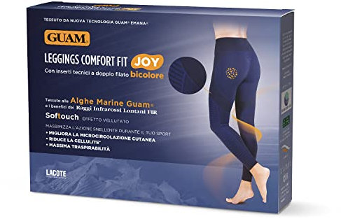 Guam Leggings Comfort Fit Joy Blu Tg. L - XL (46-50)