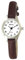 Ravel - Kleine Cocktailuhr für Damen - Silberton/Braun