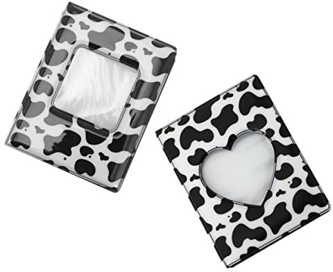 2pcs Love Hollow Photo Album love dive ive album childrens cow pictures album photocard binder small photo album books for baby picture albums Storage card cover travel pvc