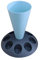 perfk Pastry Bag Stand Cookie Decorating with 8 Icing Tips Slots Flower Mouth Stand Holder Cake Nozzles Holder Plastic Piping Bag Rack for Kitchen