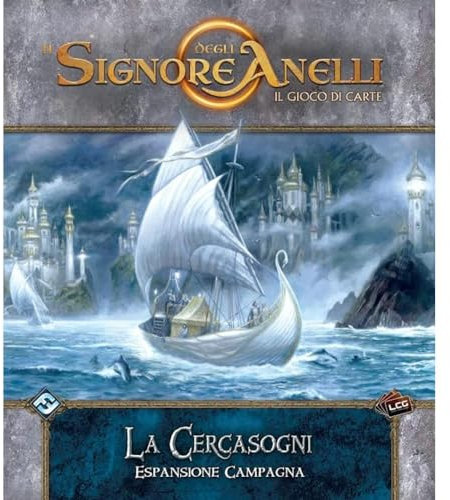 Asmodee - Der Herr der Ringe, Das Kartenspiel: La Cercasogni: Erweiterung Kampagne, Ausgabe auf Italienisch