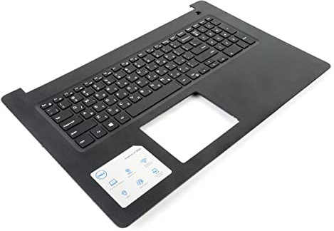 Dell Inspiron 3780/3781/3782/3790/3793 Palmrest & HEBREW Keyboard - 08NH2X + 0TX7F9 (Renewed)