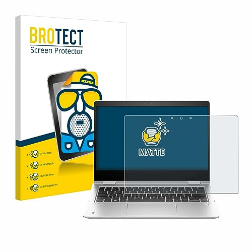 BROTECT Schutzfolie für HP ProBook x360 435 G10 | Entspiegelnder Displayschutz Made in Germany Matte Displayschutz-Folie Anti-Reflex Anti-Fingerprint Einfache Montage