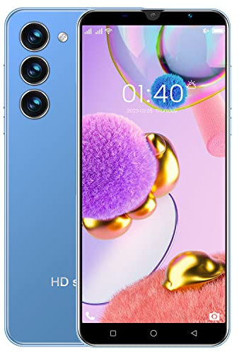 Smartphone Offerta del Giorno, 5.0 inch IPS Display, 16GB ROM (128GB Espandibili), Android 9.0, Dual SIM Economici Telefoni Mobile ,3G Cute Cellulari (Blue)