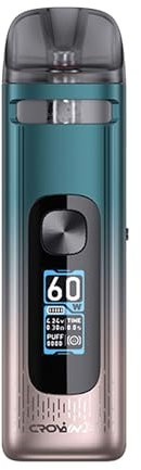 Uwell Crown X, Pod System, E-Zigarette, 1500 mAh, 5,3 ml, Farbe forest dawn